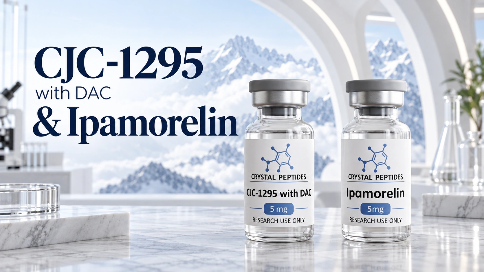 CJC-1295 i Ipamorelin: badania nad sekretagogami hormonu wzrostu